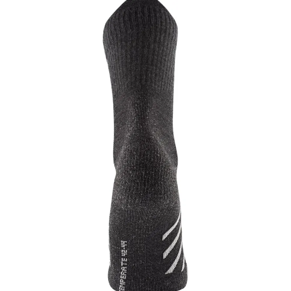Chaussettes Therm-Ic Trekking Temperate Cushion Crew Gris Foncé
