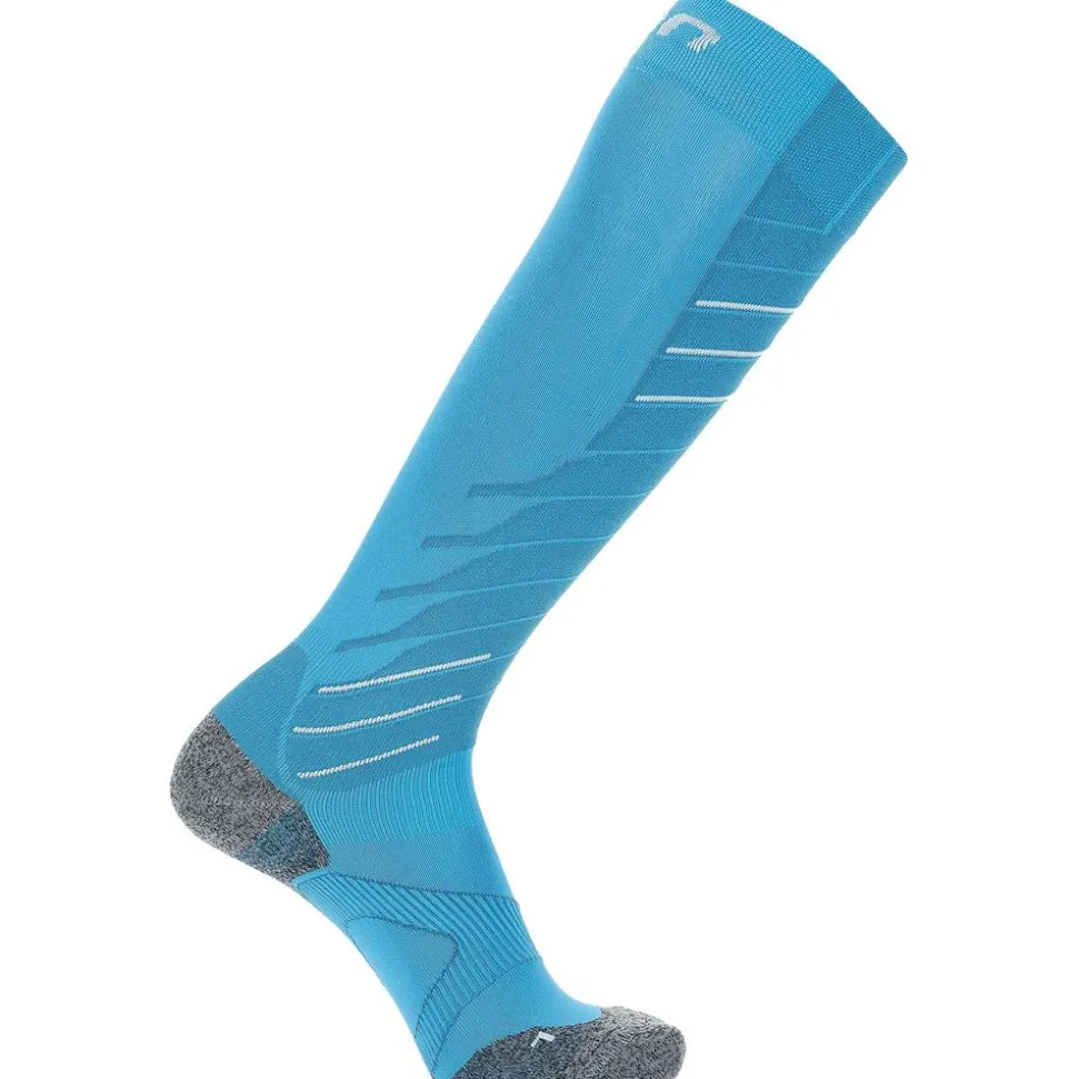 Chaussettes Uyn Lady Ski Race Shape Socks Turquoise White