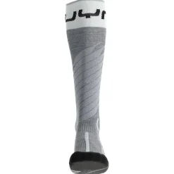 Chaussettes Uyn Man Ski One Merino Socks Gris Melange Blanc