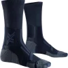 Chaussettes X Socks Trail Run Perform Crew Black Charcoal
