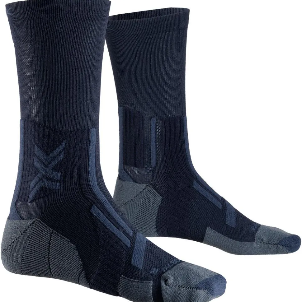 Chaussettes X Socks Trail Run Perform Crew Black Charcoal