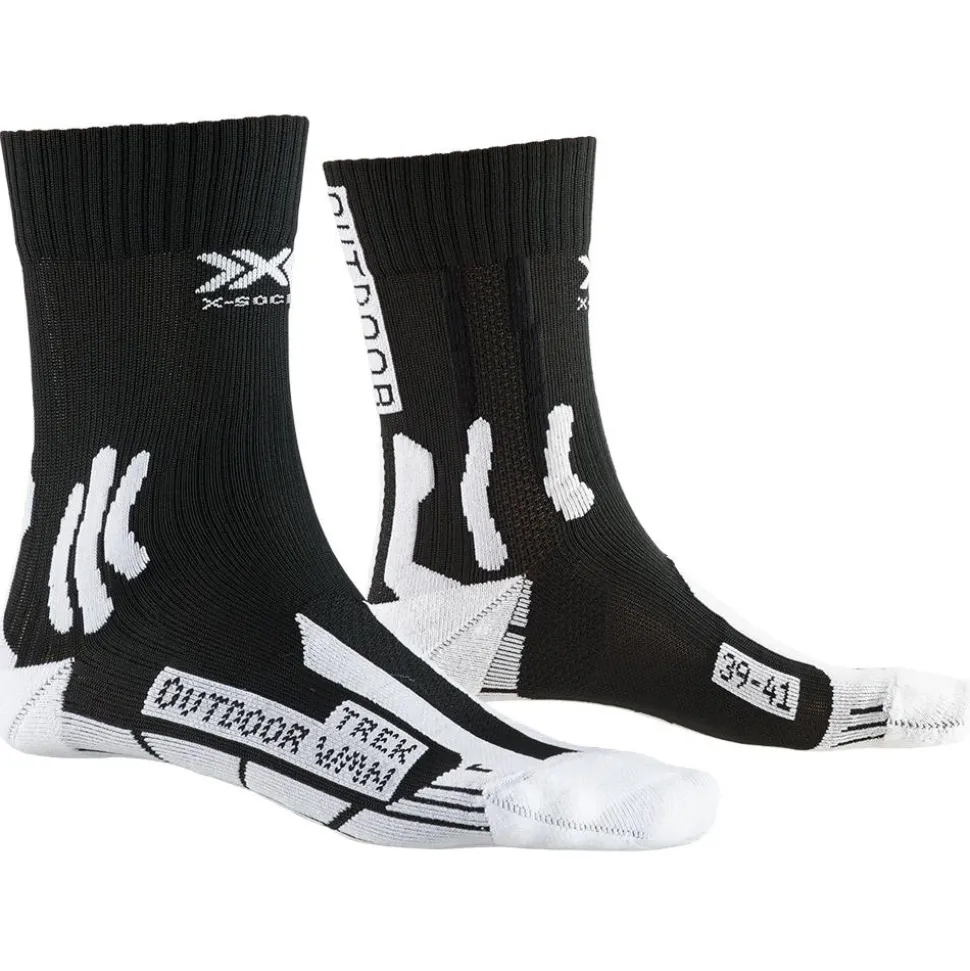 Chaussettes X Socks Trek Outdoor Women Opal Black Arctic White