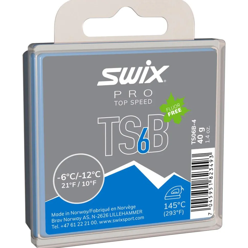 Fart Swix TS6 Black -6°C/-12°C 40g