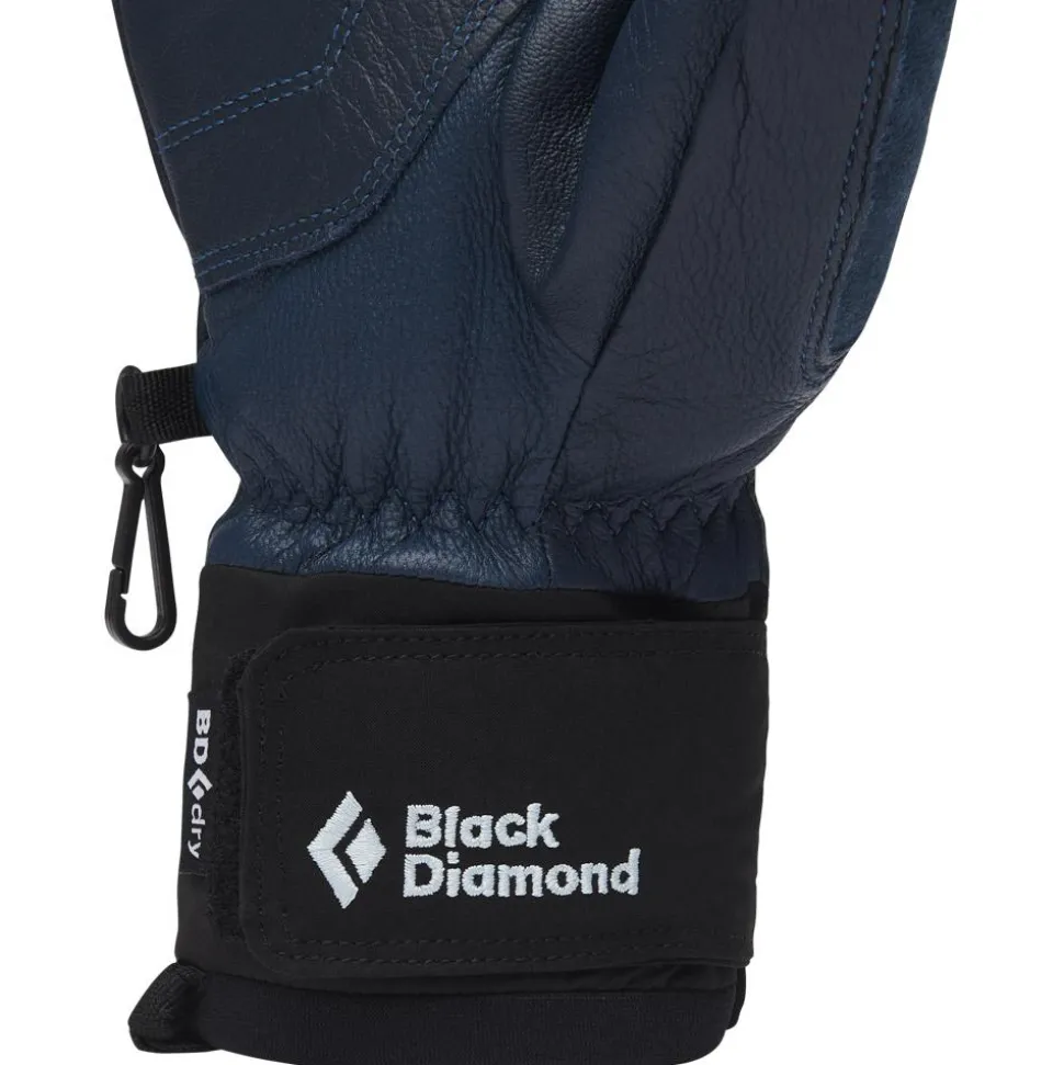 Gant Black Diamond Women's Spark Gloves Charcoal Belay Blue