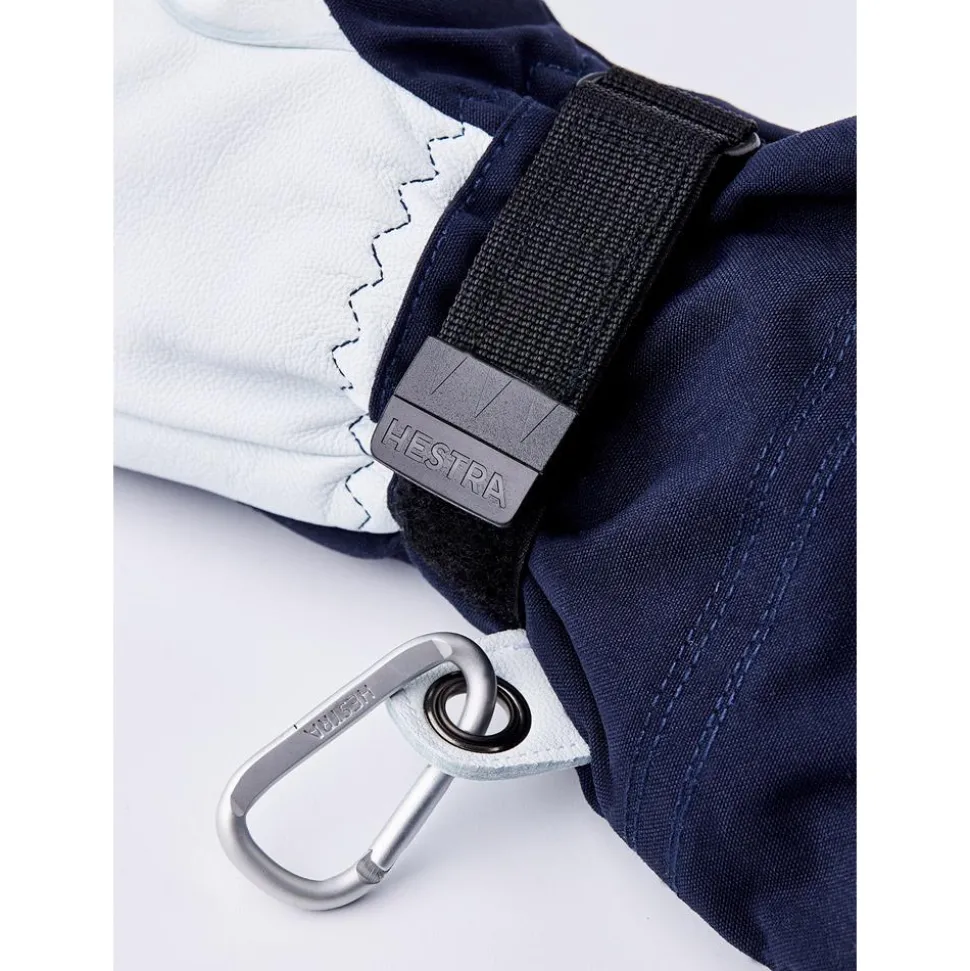 Gant Hestra Army Leather Heli Ski Navy