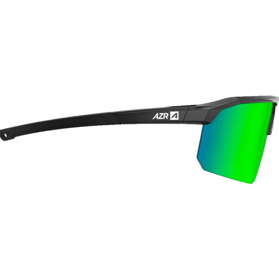 Lunettes de soleil AZR Arrow Rx Noire Vernie Multicouche Vert