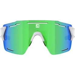 Lunettes de soleil AZR Aspin 2 Rx Noire Mate Multicouche Turquoise