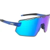 Lunettes de soleil AZR Flash Rx Crystal Bleue Vernie Multicouche Bleu