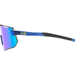 Lunettes de soleil AZR Flash Rx Crystal Bleue Vernie Multicouche Bleu