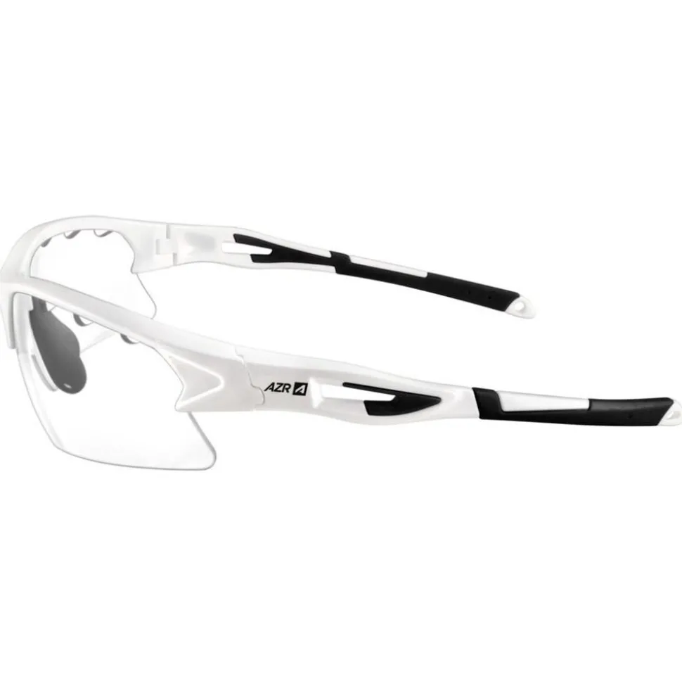 Lunettes de soleil AZR Huez Vernie Blanc Incolore Photochromic