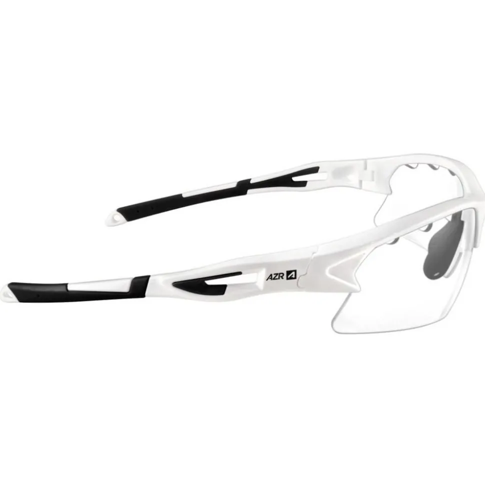 Lunettes de soleil AZR Huez Vernie Blanc Incolore Photochromic