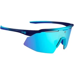 Lunettes de soleil AZR Iseran Bleue 2 Tons Mate Photochromique Irisé Bleu