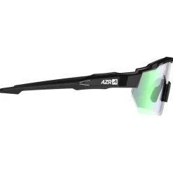 Lunettes de soleil AZR Race Rx Vernie Noir Irisé Vert Photochromic