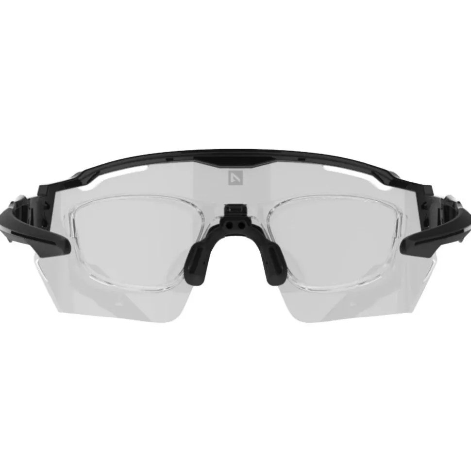 Lunettes de soleil AZR Race Rx Vernie Noir Irisé Vert Photochromic