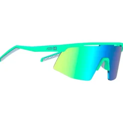 Lunettes de soleil AZR Team Jr Verte Mate Multicouche Vert