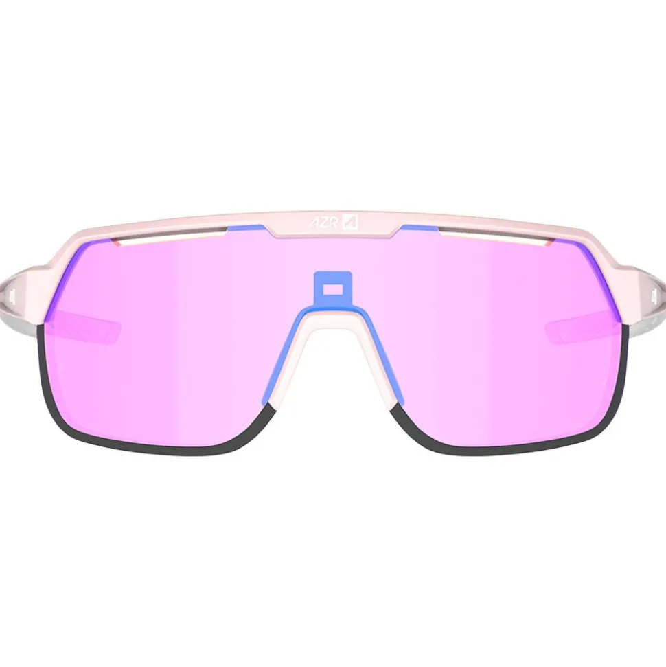 Lunettes de soleil AZR Victory Rx Rose Mate Photochromique Irisé Rose