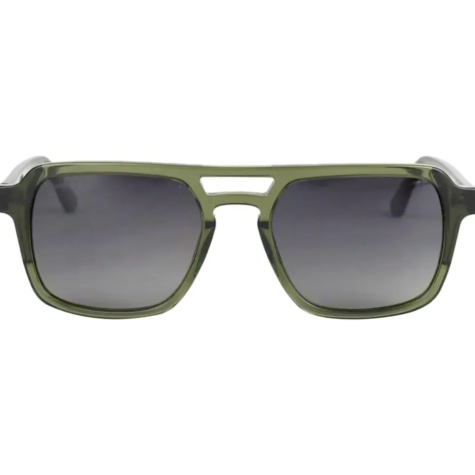 Lunettes de soleil Binocle Eyewear Chandler Gradient Kaki Grey Polarized