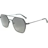 Lunettes de soleil Binocle Eyewear Lewis Black Mat Gradient Grey Polarized