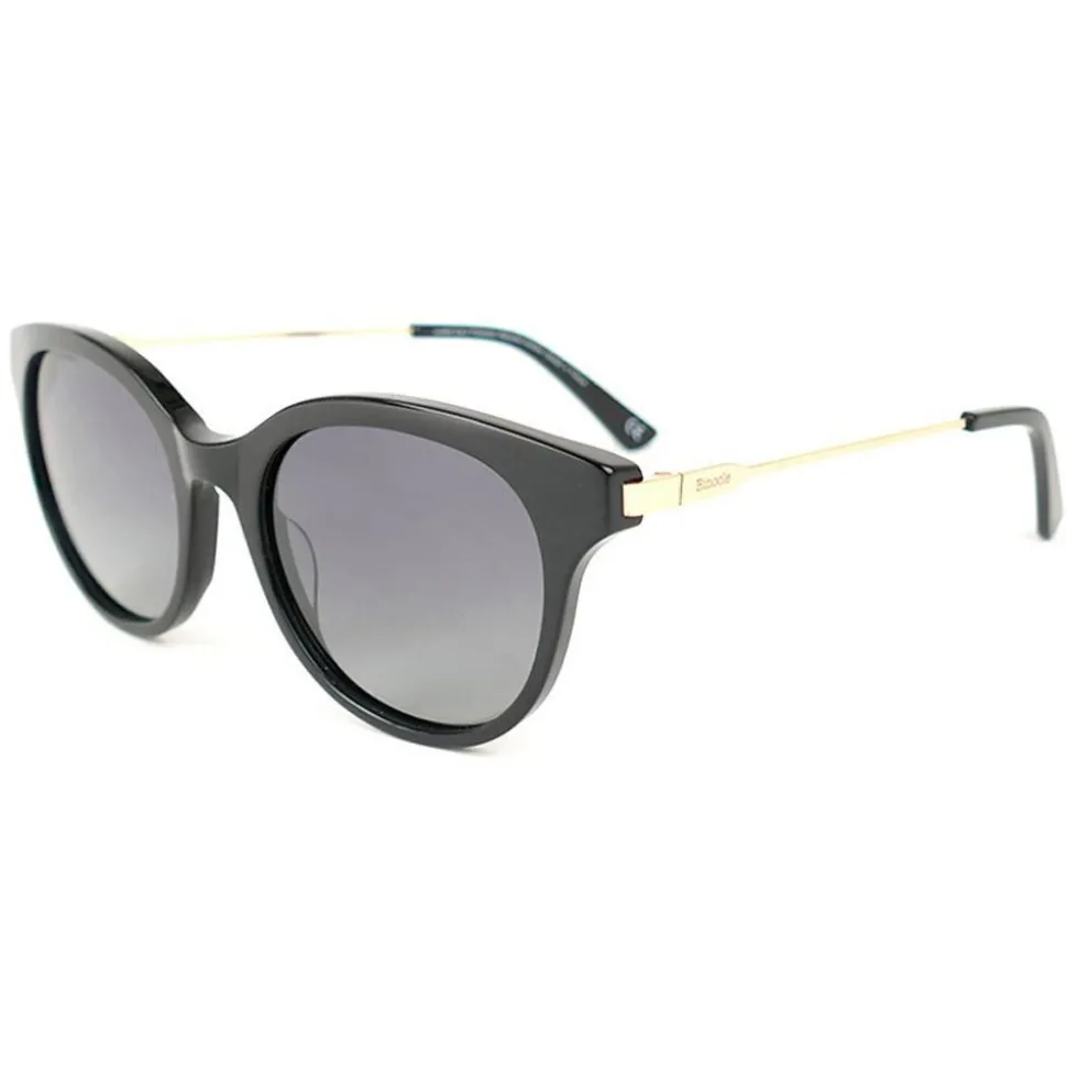Lunettes de soleil Binocle Eyewear Malaga Gold Black Grey Polarized