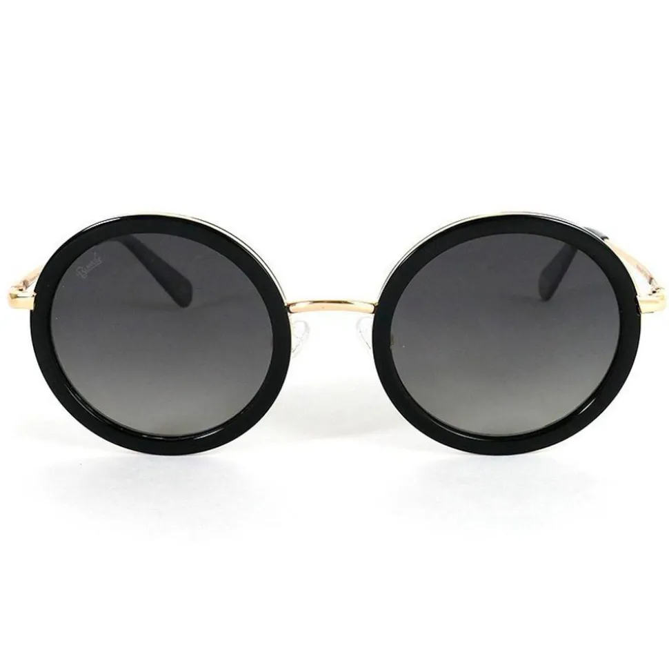 Lunettes de soleil Binocle Eyewear Monica Gold Grey Polarized