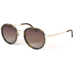 Lunettes de soleil Binocle Eyewear Arizona Shiny Gold Tortoise Brown Polarized