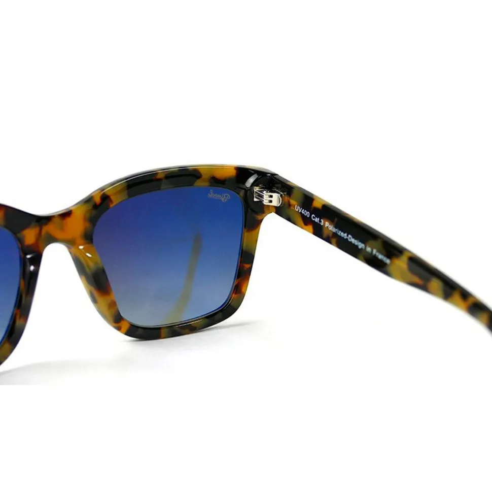 Lunettes de soleil Binocle Eyewear Gina Tortoise Grey Polarized