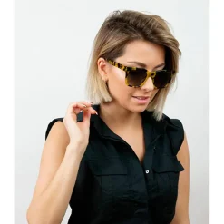 Lunettes de soleil Binocle Eyewear Gina Tortoise Grey Polarized