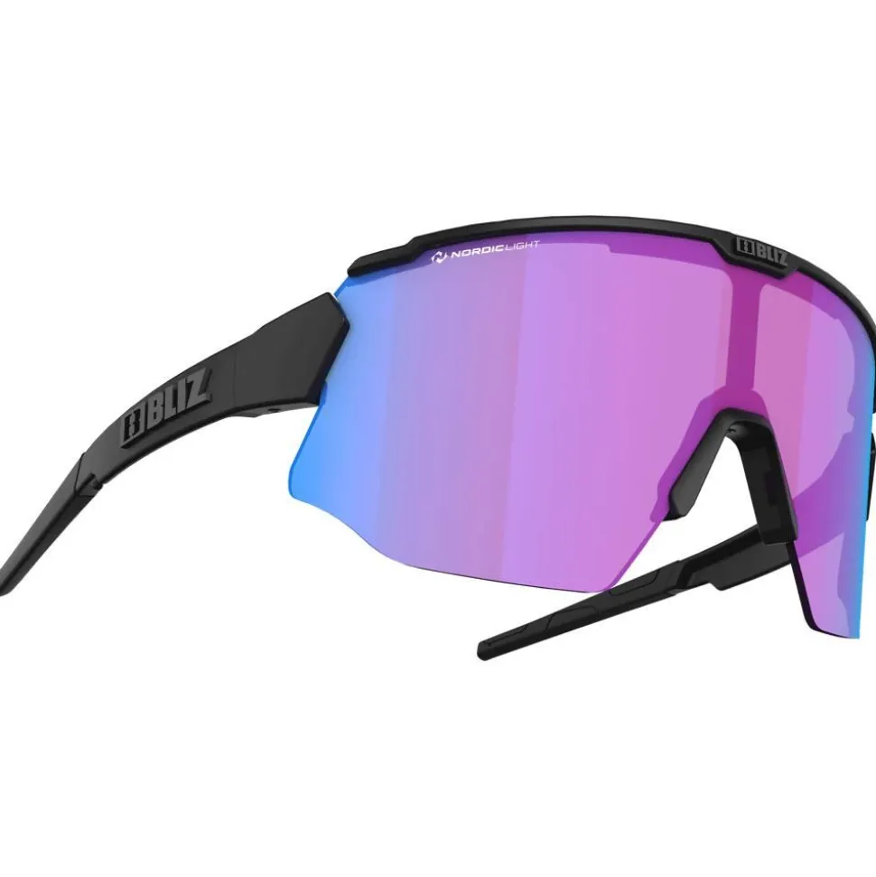 Lunettes de soleil Bliz Breeze Nano Optics Nordic Light Matt Black Light Begonia