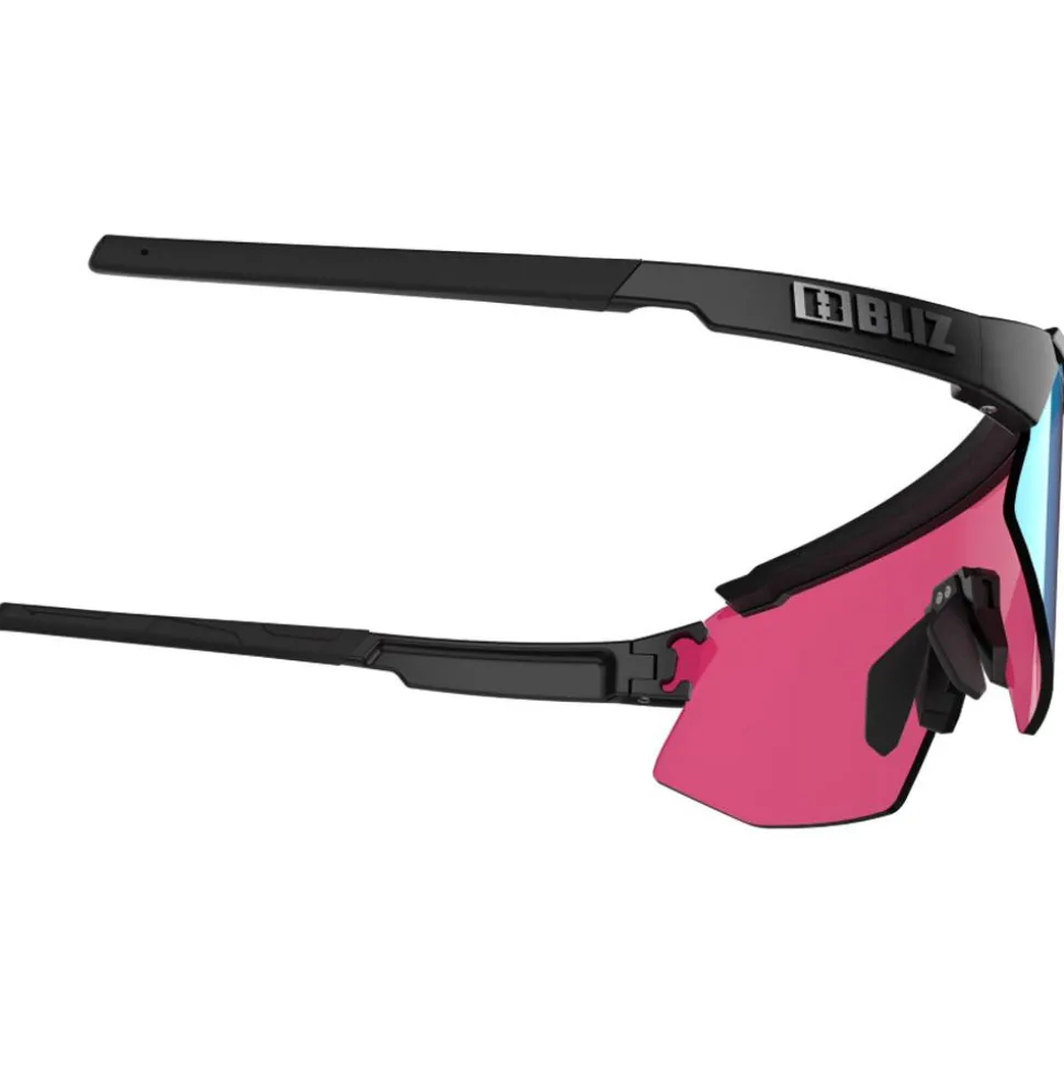 Lunettes de soleil Bliz Breeze Nano Optics Nordic Light Matt Black Light Begonia
