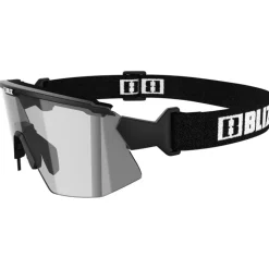 Lunettes de soleil Bliz Breeze Matt Black Brown Silver Mirror Polarized + Orange