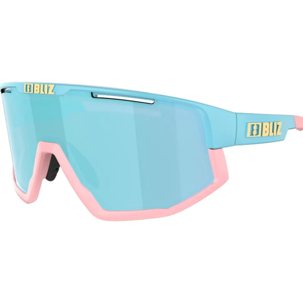 Lunettes de soleil Bliz Fusion Small Matte Pastel Blue Smoke Ice Blue Mirror