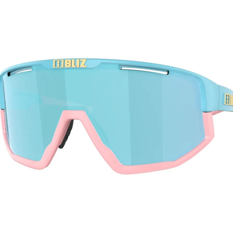 Lunettes de soleil Bliz Fusion Small Matte Pastel Blue Smoke Ice Blue Mirror