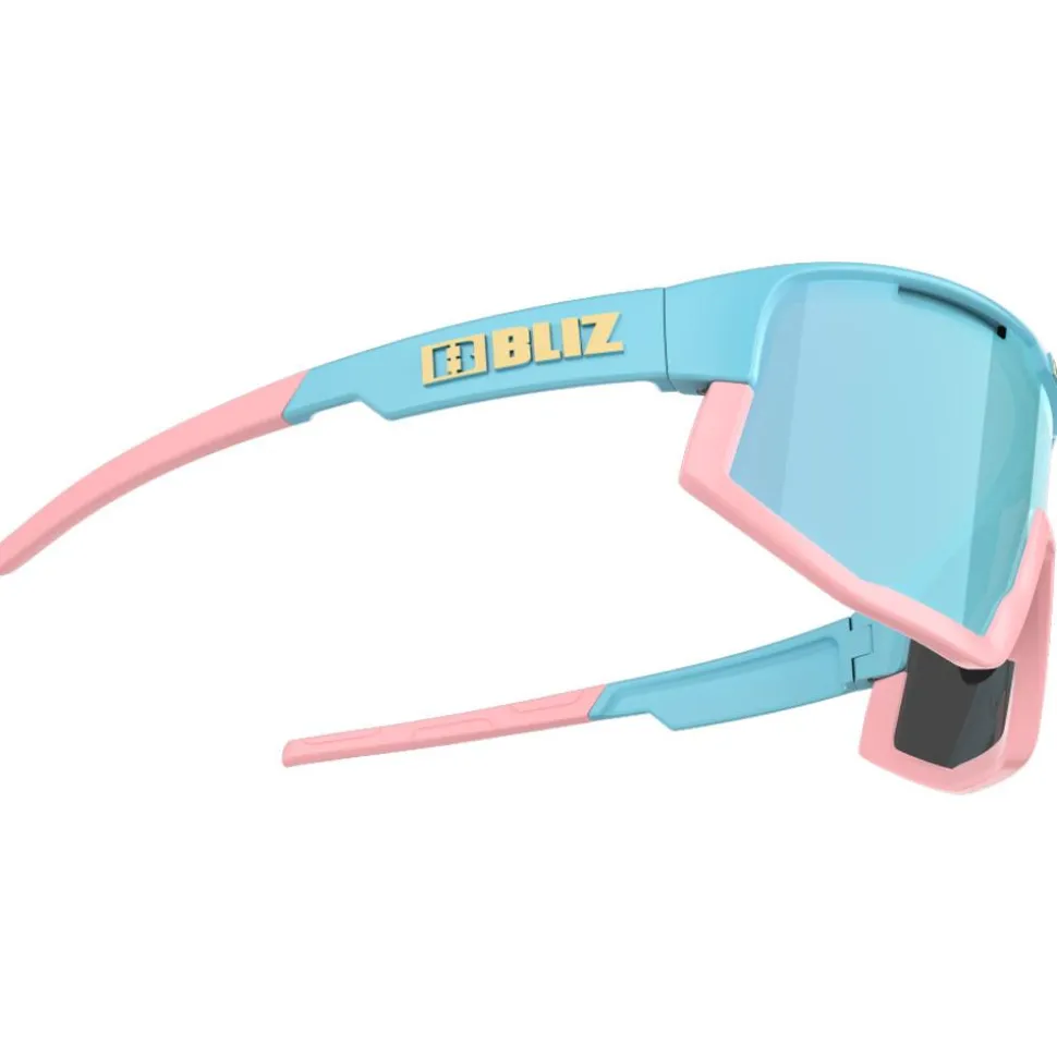 Lunettes de soleil Bliz Fusion Small Matte Pastel Blue Smoke Ice Blue Mirror