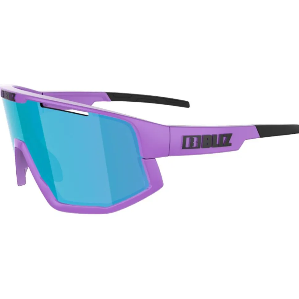 Lunettes de soleil Bliz Fusion Old Matte Purple Brown Blue Mirror