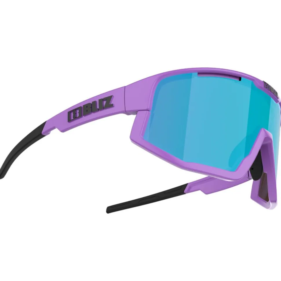 Lunettes de soleil Bliz Fusion Old Matte Purple Brown Blue Mirror