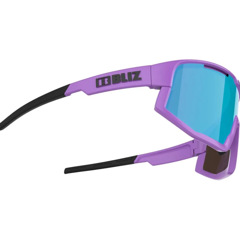Lunettes de soleil Bliz Fusion Old Matte Purple Brown Blue Mirror