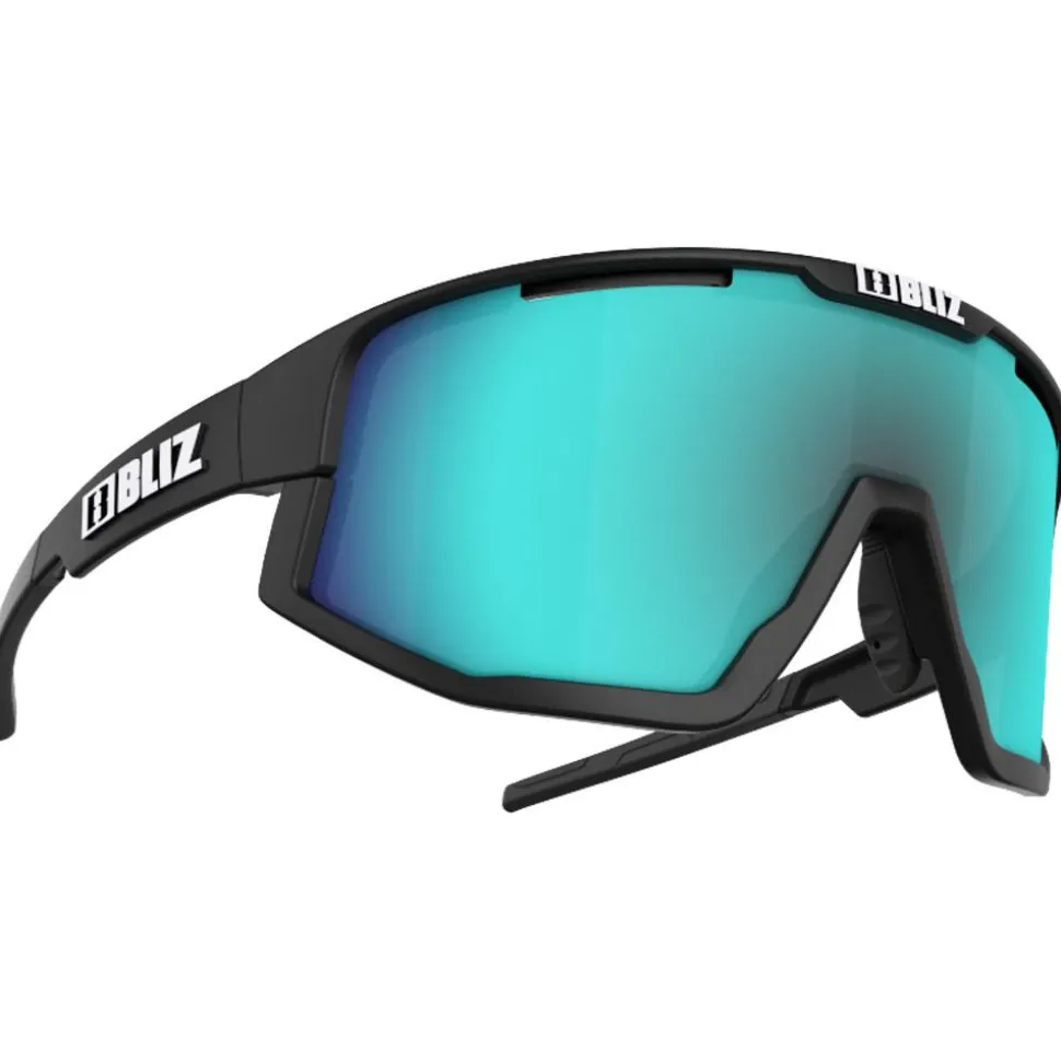 Lunettes de soleil Bliz Fusion Matt Black Smoke Blue Multi