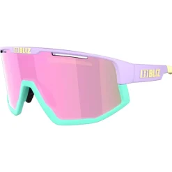 Lunettes de soleil Bliz Fusion Old Matte Pastel Purple Brown Pink Mirror