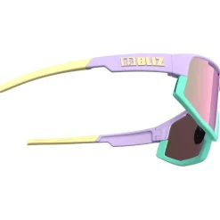 Lunettes de soleil Bliz Fusion Old Matte Pastel Purple Brown Pink Mirror