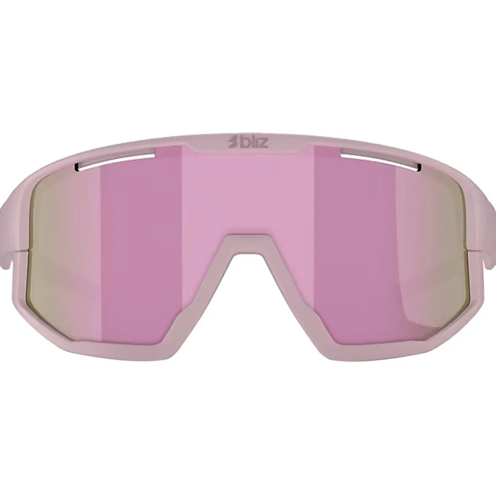 Lunettes de soleil Bliz Fusion Matt Pink Brown Pink Mirror