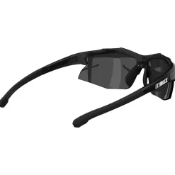 Lunettes de soleil Bliz Hybrid Matte Black Smoke + Clear + Orange