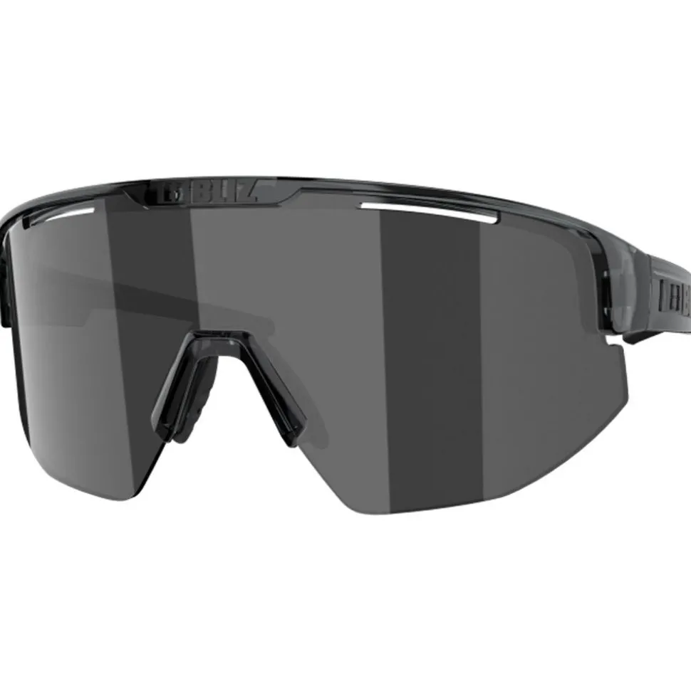 Lunettes de soleil Bliz Matrix Old Transparent Black Smoke Silver Mirror