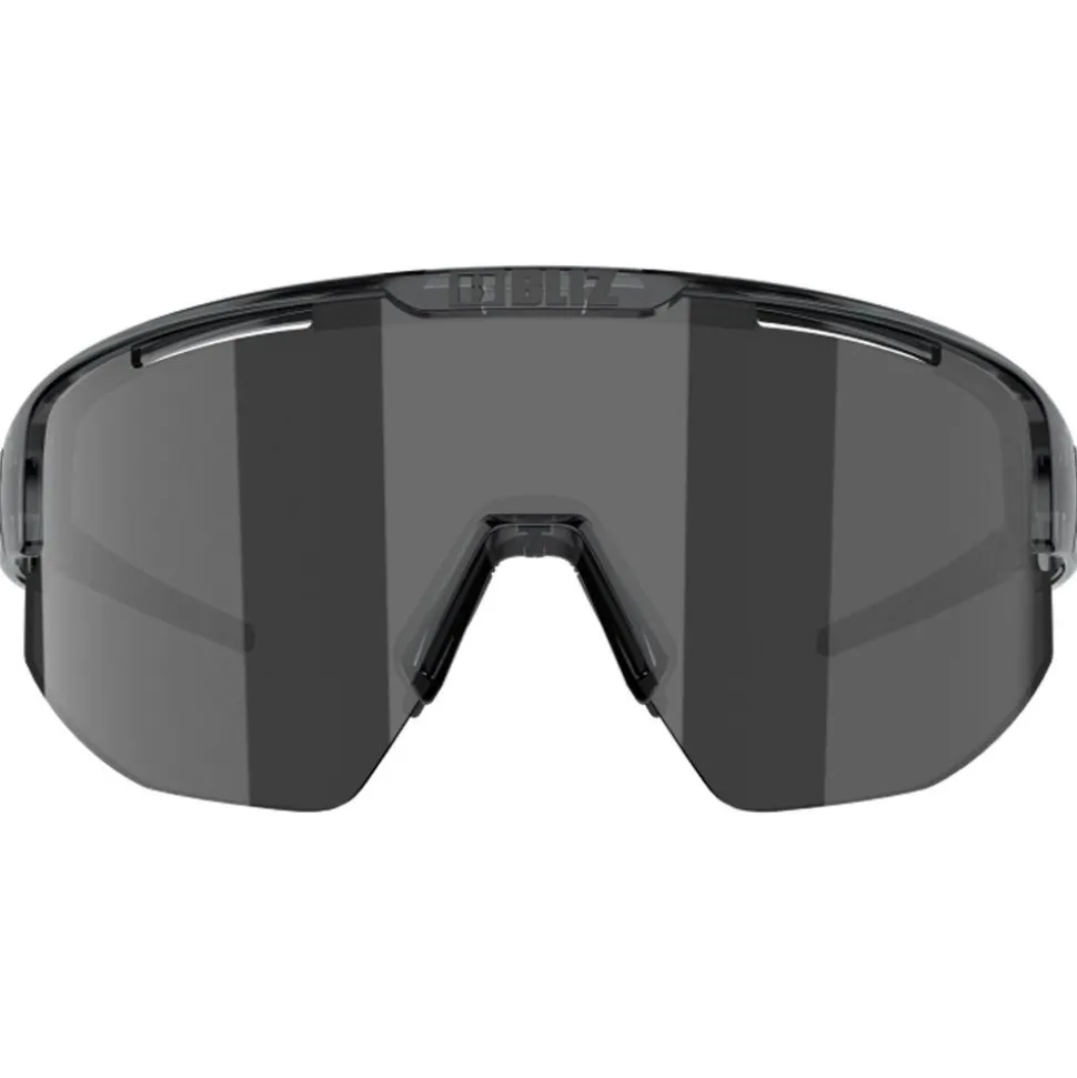 Lunettes de soleil Bliz Matrix Old Transparent Black Smoke Silver Mirror