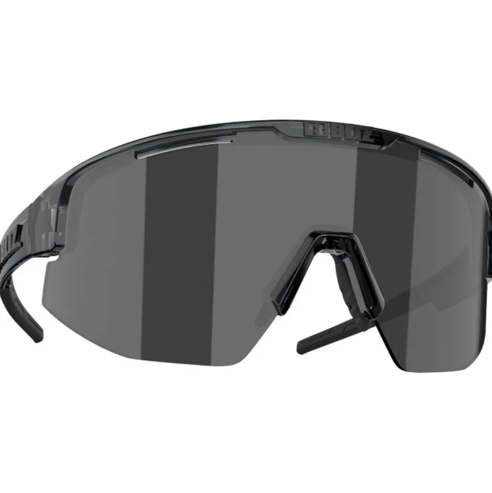 Lunettes de soleil Bliz Matrix Old Transparent Black Smoke Silver Mirror