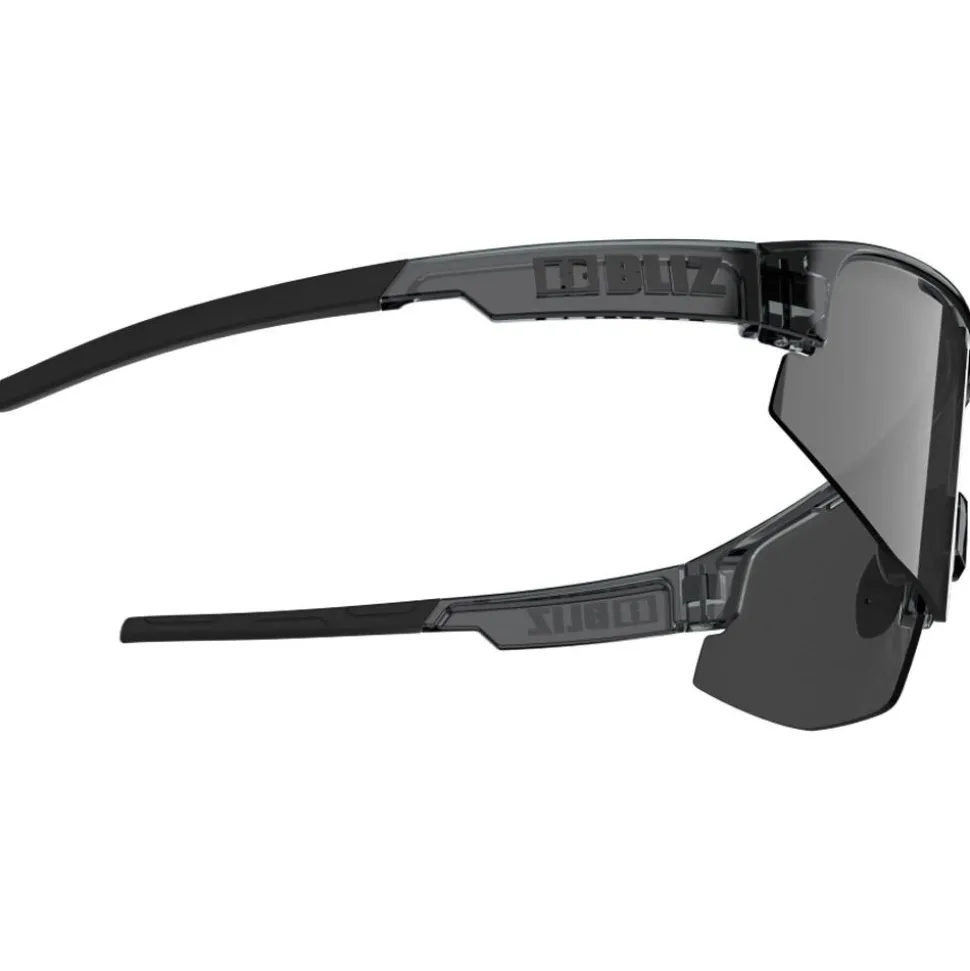 Lunettes de soleil Bliz Matrix Old Transparent Black Smoke Silver Mirror