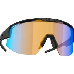 Lunettes de soleil Bliz Matrix Small Matte Black Nano Optics Nordic Light Coral Orange Blue Mirror