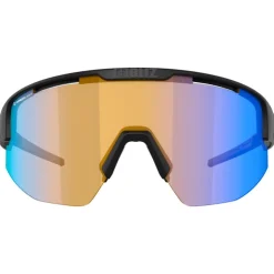 Lunettes de soleil Bliz Matrix Small Matte Black Nano Optics Nordic Light Coral Orange Blue Mirror