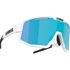 Lunettes de soleil Bliz Vision White Smoke W Blue Mirror