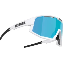 Lunettes de soleil Bliz Vision White Smoke W Blue Mirror