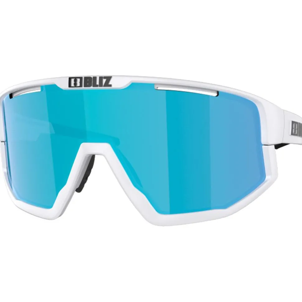 Lunettes de soleil Bliz Vision White Smoke W Blue Mirror